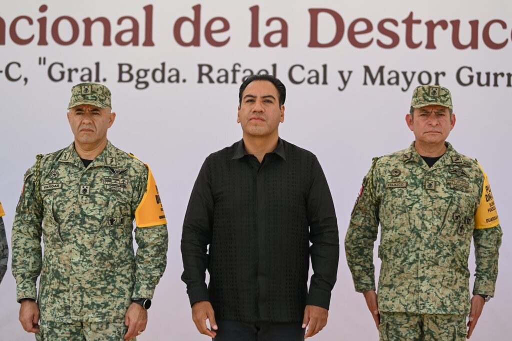 Conmemoran Día Internacional de la Destrucción de Armas de Fuego en El Sabino.