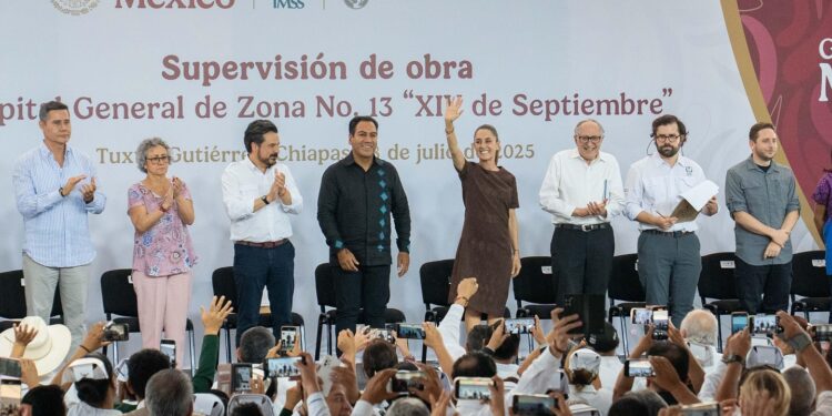 Compromete inversión para consolidar el modelo IMSS-Bienestar en Chiapas.