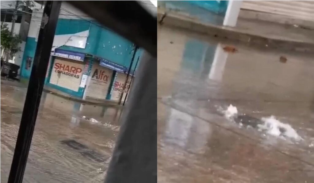 Vecinos acusan afectaciones e inundaciones tras obra municipal en Tuxtla