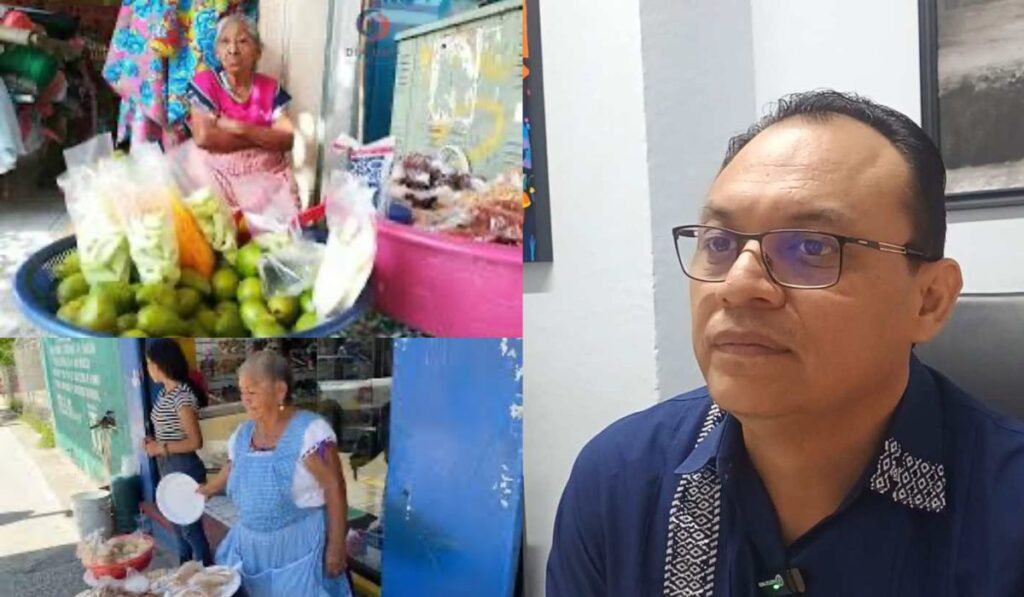 Canasteras del centro de Tuxtla luchan contra el calor y la indiferencia. El Ayuntamiento no les apoyo ni reconoce. Gracias al regidor Miguel Ángel Zárate Izquierdo, fueron escuchadas. Ramiro Trejo/Ultimátum