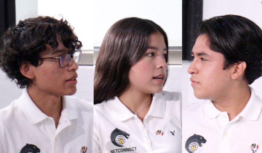 Mediante un arduo trabajo en equipo, tres estudiantes del Cobach triunfaron en EE. UU. con su proyecto de ciberseguridad Netconnect.