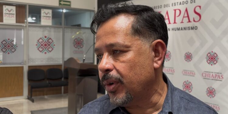 Pie: Mario Guillén señaló que 18 municipios de Chiapas no han presentado su Ley de Ingresos 2026.