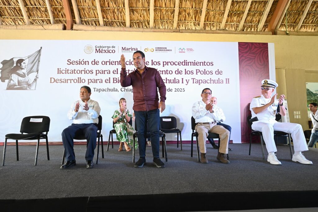 Gobernador lanza polos de desarrollo Tapachula I y II con incentivos fiscales.