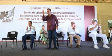 Gobernador lanza polos de desarrollo Tapachula I y II con incentivos fiscales.