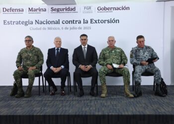 García Harfuch presentó plan para proteger a víctimas y detener a responsables.