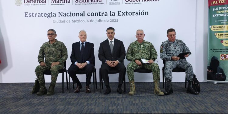 García Harfuch presentó plan para proteger a víctimas y detener a responsables.