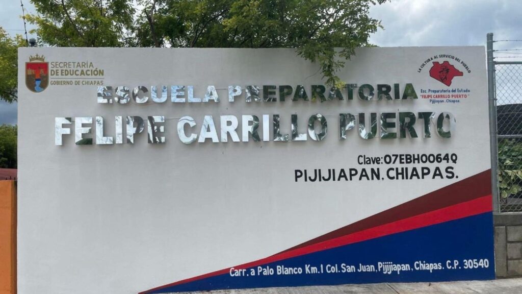 La Secretaría de Educación del Estado investiga nuevas quejas en la Preparatoria “Felipe Carrillo Puerto” de Pijijiapan.