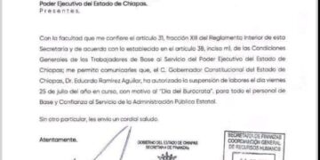 Por su día, no trabajarán el viernes 25 en las dependencias del estado.