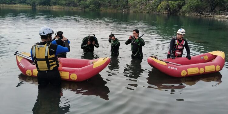 Se metió a nadar y ya no salió; Protección Civil despliega equipo especializado