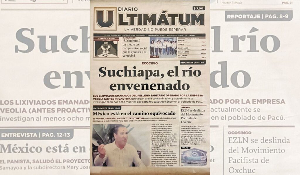 Diario Ultimátum cumple ocho años informando con veracidad, relevancia y conexión social. “Con la gracia de Dios y un equipo leal a la verdad, seguimos adelante”: Amet Samayoa Arce, Director General.