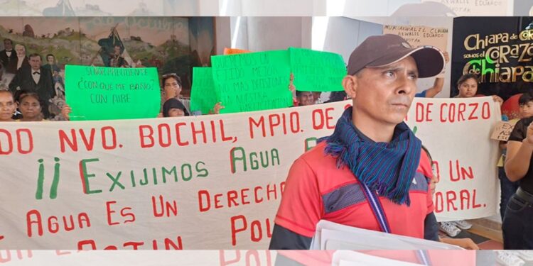 Exigen agua tras 30 años secos. Acusaron al presidente Límbano Domínguez de no cumplir promesas de atención. 