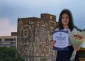 Lizette Jacqueline Cruz Gómez, originaria de Ocosingo, fue reconocida en la UNAM por ingresar a la licenciatura en Ingeniería Aeroespacial con puntuación perfecta: 120 aciertos en el examen de admisión.