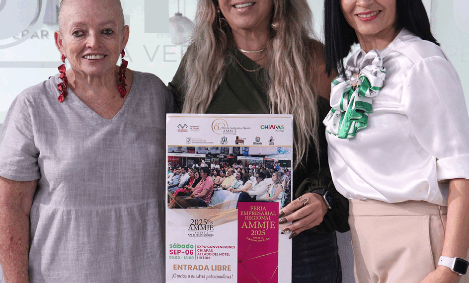 Tercera edición reunió a más de 100 emprendedoras en Tuxtla Gutiérrez.