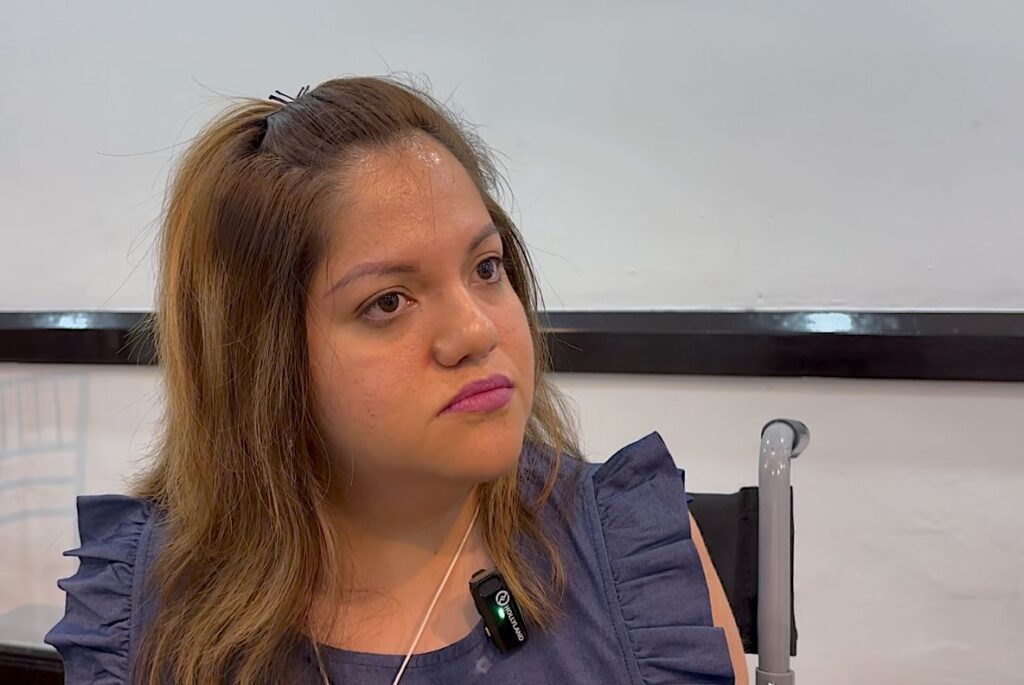 Luz María Castillo señaló que se debe asegurar una comunicación para las personas sordas.