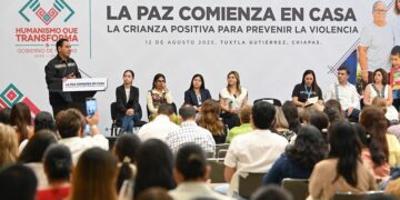 El gobernador llamó a transformar la realidad de niñas y niños de Chiapas.