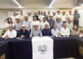 Rector y secretario presentaron servicios tecnológicos para impulsar el campo.