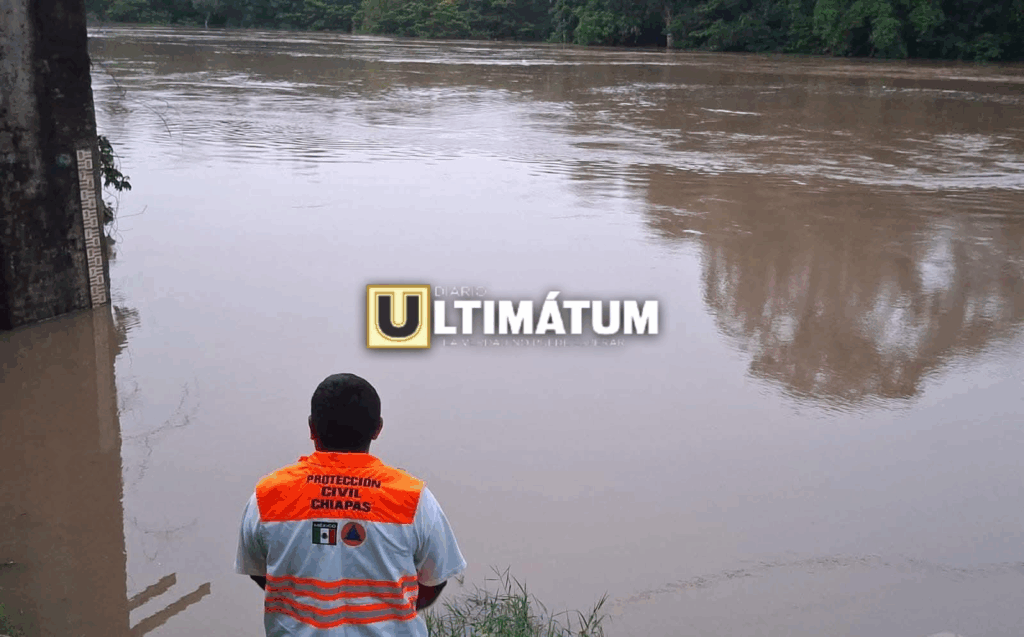 Protección Civil alertó por riesgo de ríos y derrumbes.