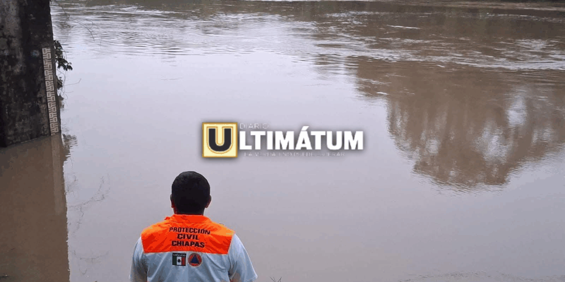 Protección Civil alertó por riesgo de ríos y derrumbes.