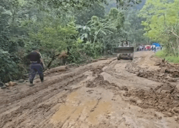 Restablecen paso en Huitiupán