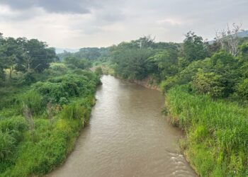 Defienden río Santo Domingo ante daños ambientales.