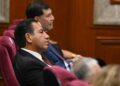 El gobernador acudió a la sesión solemne de la nueva SCJN en México.