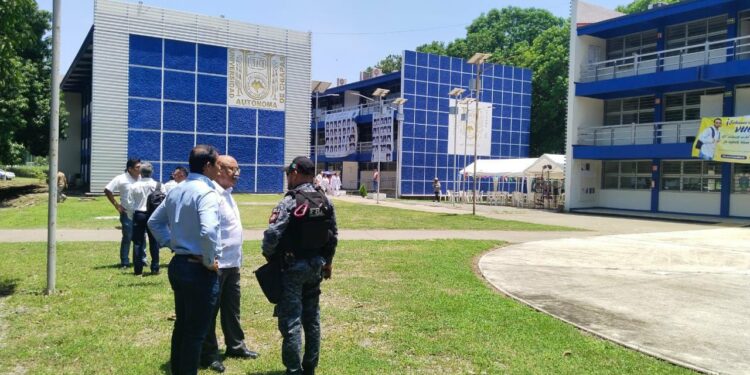 Amenaza de bomba movilizó a corporaciones en la UNACH.