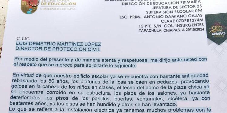 Piden la intervención de autoridades municipales y de Protección Civil.