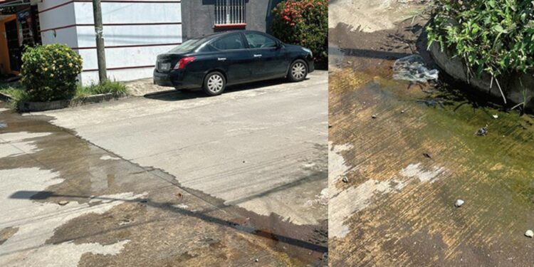 La autoridad municipal sigue sin atender fuga en Antorcha.