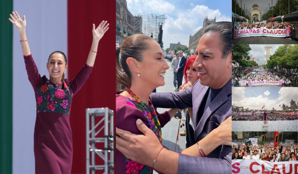 Ante miles de personas reunidas en el Zócalo capitalino, la presidenta Claudia Sheinbaum destacó logros sociales, económicos y de seguridad en su primer año de gestión.