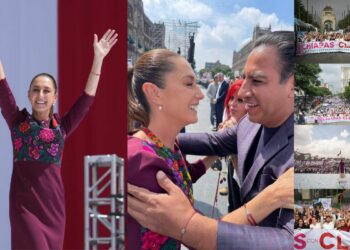 Ante miles de personas reunidas en el Zócalo capitalino, la presidenta Claudia Sheinbaum destacó logros sociales, económicos y de seguridad en su primer año de gestión.