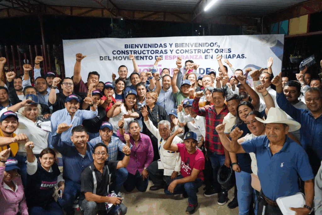 El Movimiento de Esperanza, ha rebasado con creces los requisitos que impone el Instituto Nacional Electoral.