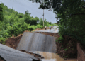 Colapsa puente en ruta Jaltenango–La Concordia