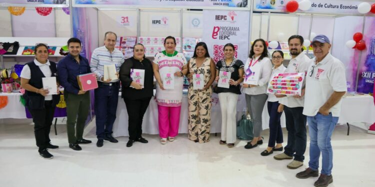 El Instituto Electoral de Chiapas participa con ludoteca y presentaciones editoriales en la FIL UNACH 2025.