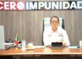  El Fiscal General de Chiapas informó una disminución del 89% en delitos de alto impacto en la capital.