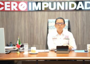  El Fiscal General de Chiapas informó una disminución del 89% en delitos de alto impacto en la capital.