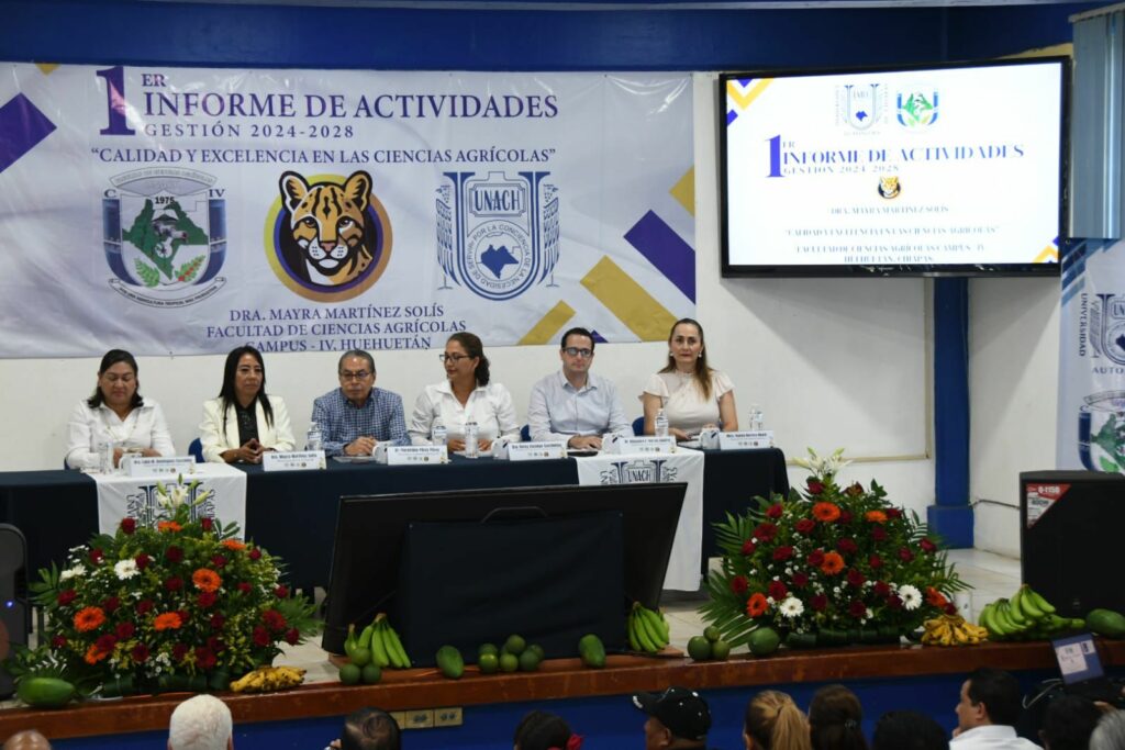 Facultad de Agrícolas en Huehuetán incrementó 28.9% su alumnado y convenios.