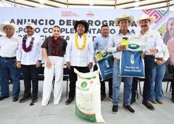 Eduardo Ramírez anunció el precio de garantía del maíz y nuevas obras en la Frailesca.