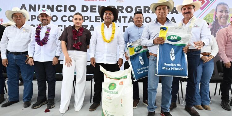 Eduardo Ramírez anunció el precio de garantía del maíz y nuevas obras en la Frailesca.