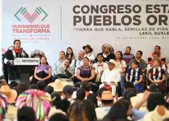 El gobernador destacó el diálogo, la paz y la igualdad como pilares del buen vivir en Chiapas.