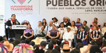 El gobernador destacó el diálogo, la paz y la igualdad como pilares del buen vivir en Chiapas.