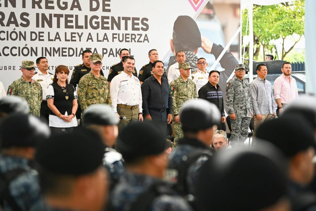 Ramírez equipó a la FRIP con cámaras y blindados; mejorará el salario policial.