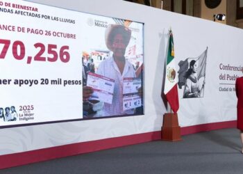 El Gobierno de México mantiene acciones en cinco estados afectados.