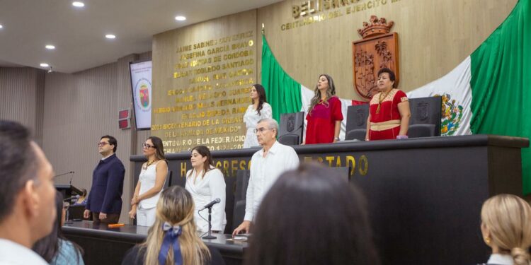 La diputada encabezará la Mesa Directiva durante el segundo año constitucional.