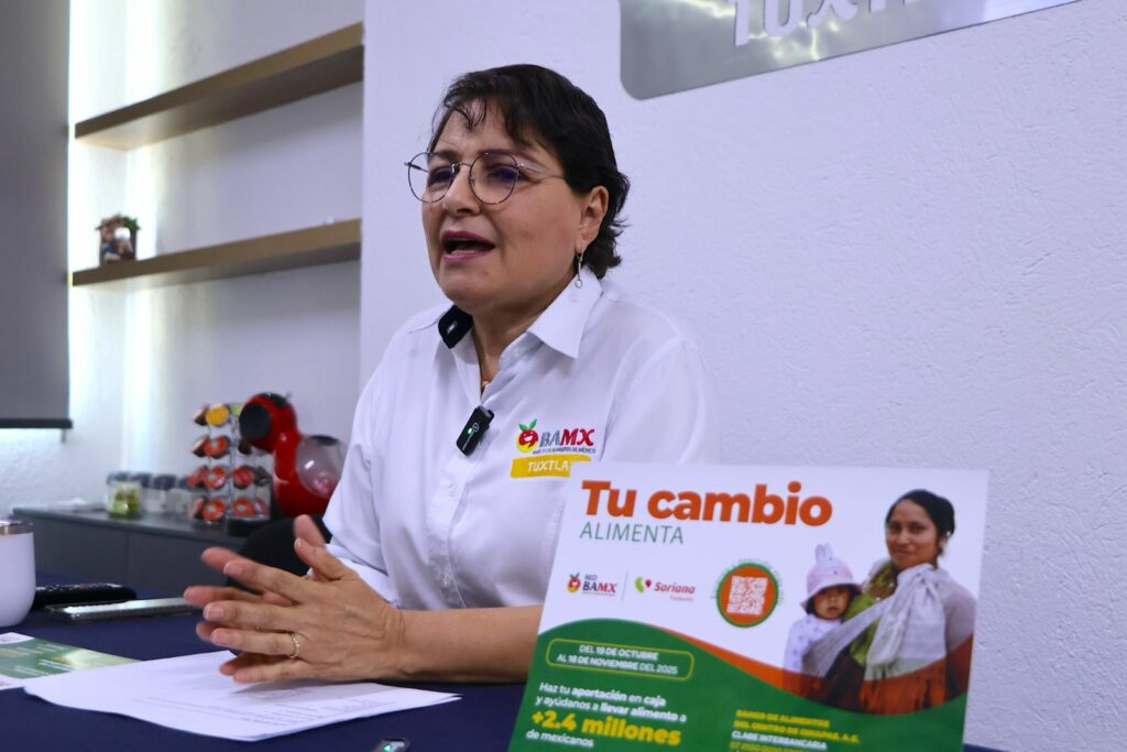 Campaña busca comprar productos básicos para 17 mil beneficiarios en Chiapas.