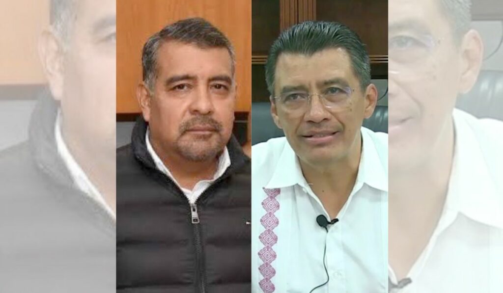 Ahí están, con la sonrisa cínica del que creen haber burlado al sistema, Javier Jiménez Jiménez, ex secretario de Hacienda, y Uriel Estrada Martínez, ex titular de la Auditoría Superior del Estado.