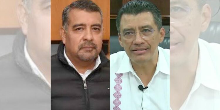 Ahí están, con la sonrisa cínica del que creen haber burlado al sistema, Javier Jiménez Jiménez, ex secretario de Hacienda, y Uriel Estrada Martínez, ex titular de la Auditoría Superior del Estado.