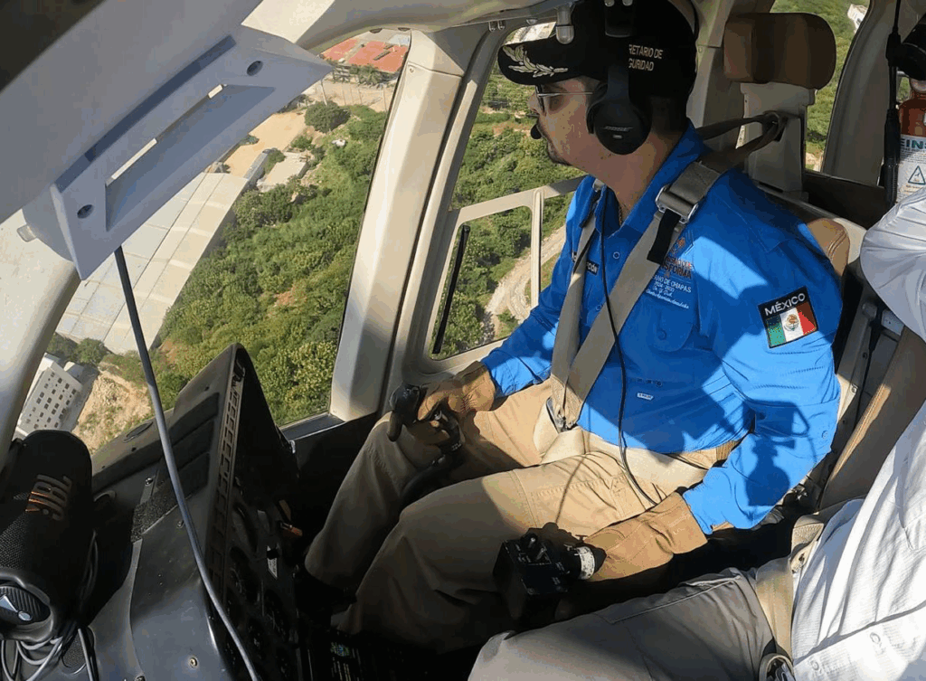 El secretario de Seguridad del Pueblo, supervisó en tiempo real lo que ocurre en el territorio