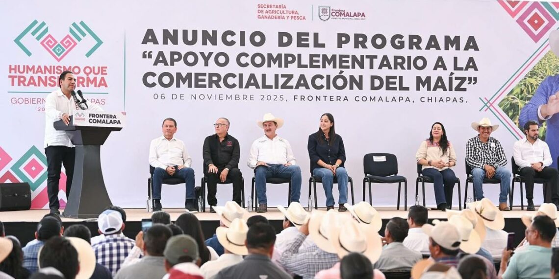 Eduardo Ramírez impulsa precio justo al maíz