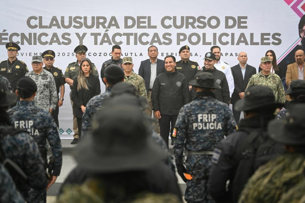 Concluye capacitación especializada de nuevos elementos.