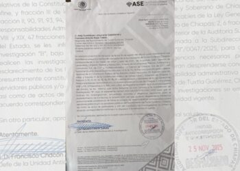 Diario Ultimátum no se equivoca. La Auditoría Superior del Estado indaga denuncias contra el Ayuntamiento de Tuxtla que encabeza Ángel Torres Culebro.